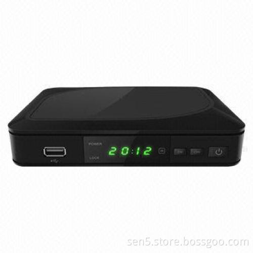 DVB-T/DVB-T2/ISDB-T Receiver, One Tuner + One USB + FTA, Fully DVB-T2/MPEG-4 H.264/AVC Compliant